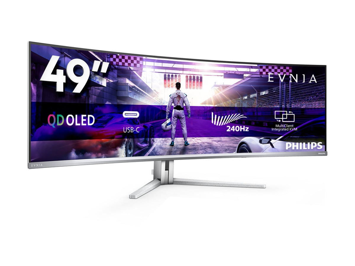 PHILIPS 49M2C8900/00 49p 5120x1440 Gaming Monitor OLED 32:9 0.03ms 2xHDMI DP USB
