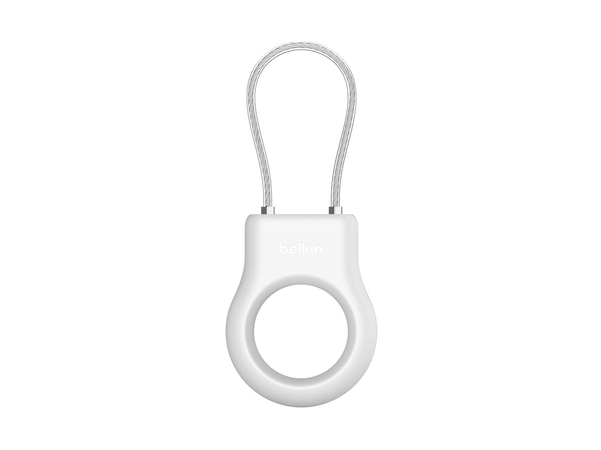 BELKIN Secure Holder with Wire Cable for AirTag White