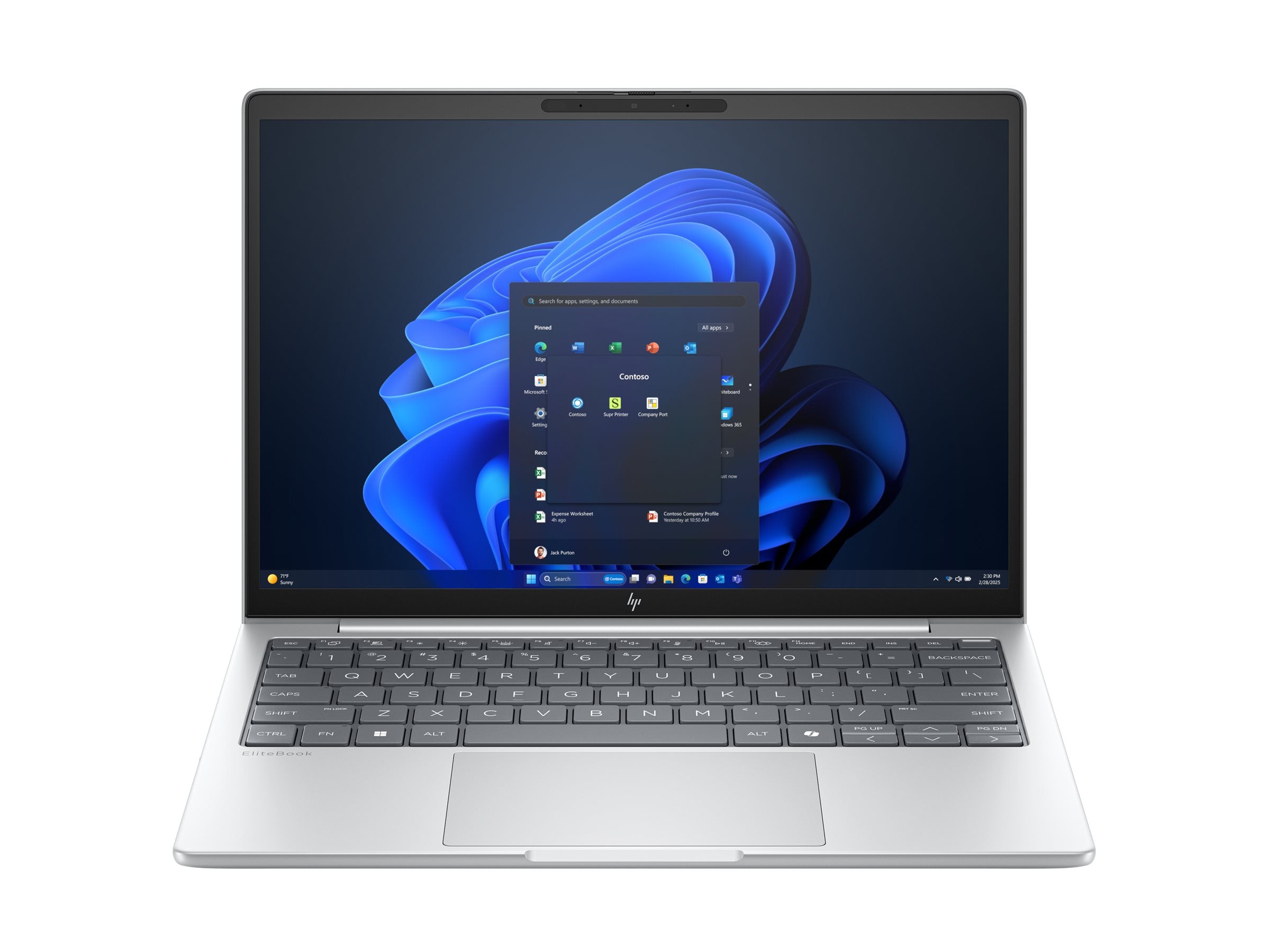 HP EliteBook 8 G1i IA Nouvelle génération Intel Core Ultra 5 225U 13.3p WUXGA 16Go 512Go SSD UMA W11P Copilot + PC 3/3/0