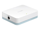 D-LINK Switch 5 Ports 10/100/1000 MBPS Non Rackable - Non Manageable