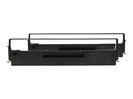 EPSON LX-350/300+/300+II ruban encreur noir 2 x4.000.000 char. pack de 2