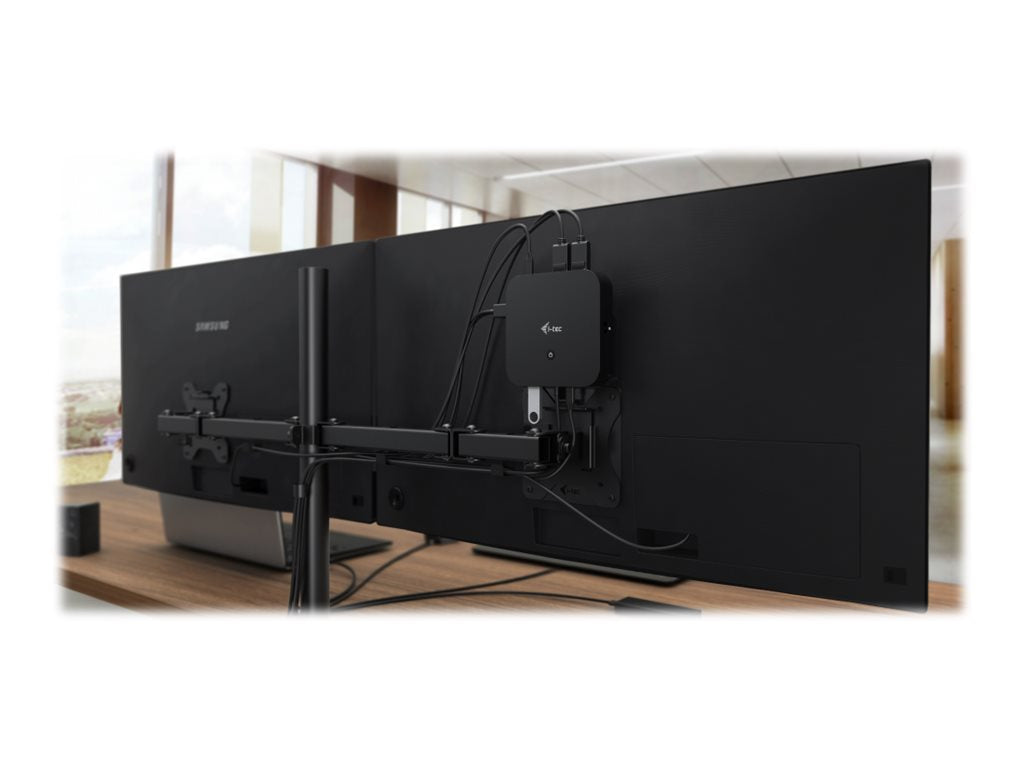 I-TEC USB-C Dual Display MST DS 2xDP 1xGLAN 3xUSB 3.1 2xUSB 2.0 1xUSB-C-DatA 1xAudio/Mic Jack 1x100W USB-C PD + Charger 112W