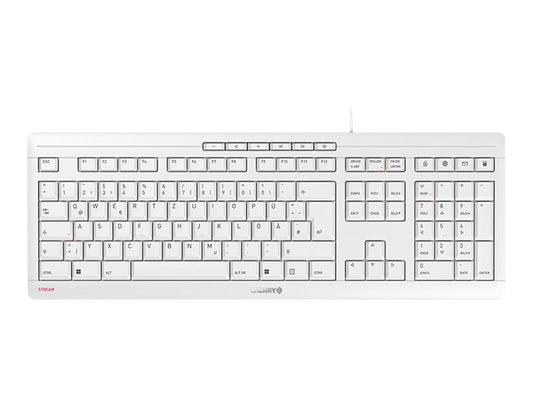 CHERRY Stream Keyboard Grey (DE)