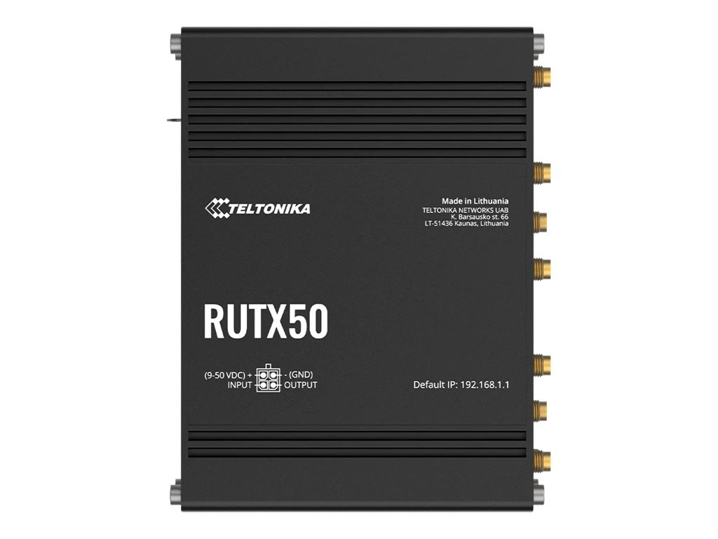 TELTONIKA NETWORKS RUTX50 DUAL SIM 5G/4G/LTE router