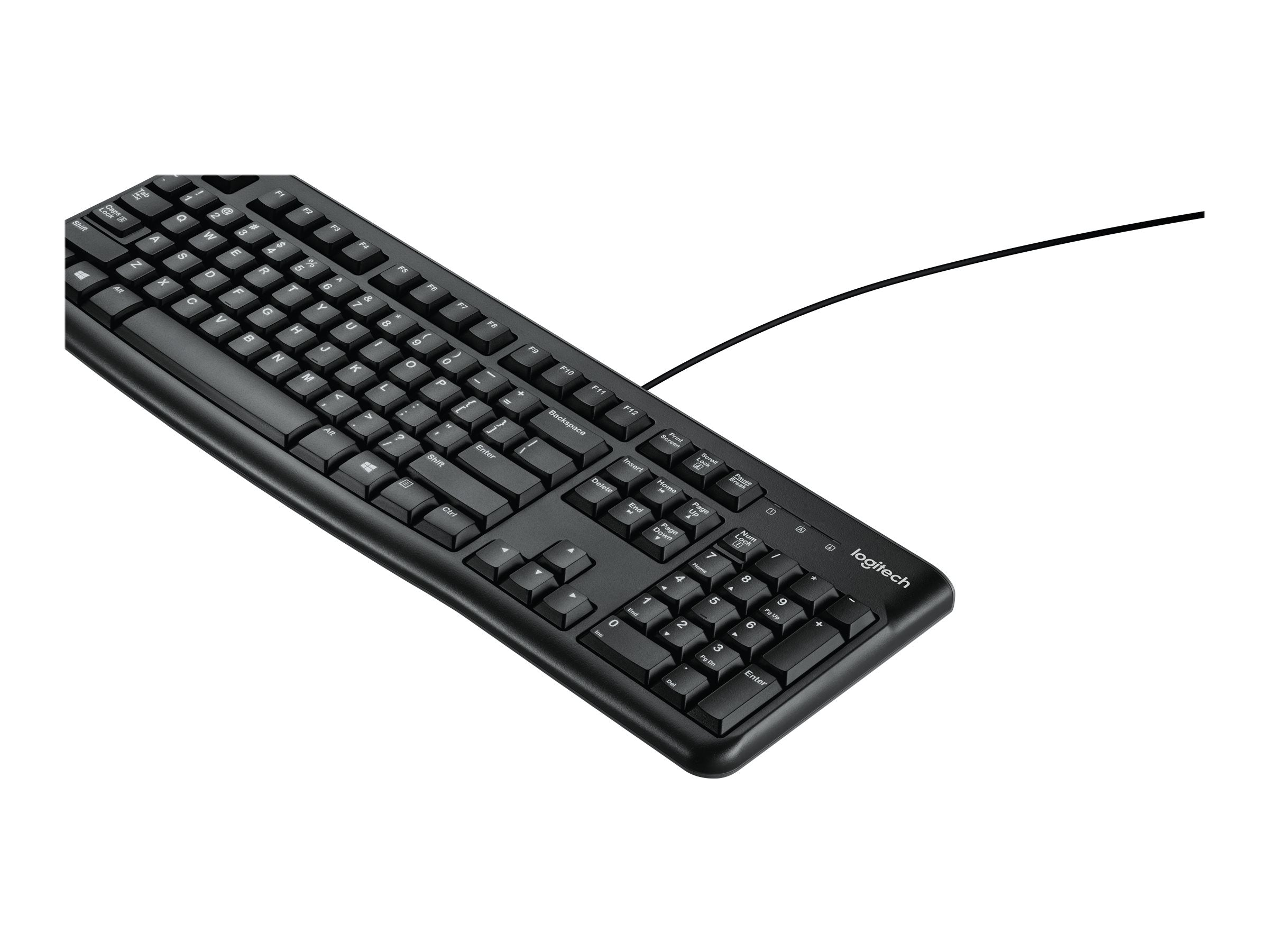 Logitech K120 for Business clavier Bureau USB QWERTY Italien Noir