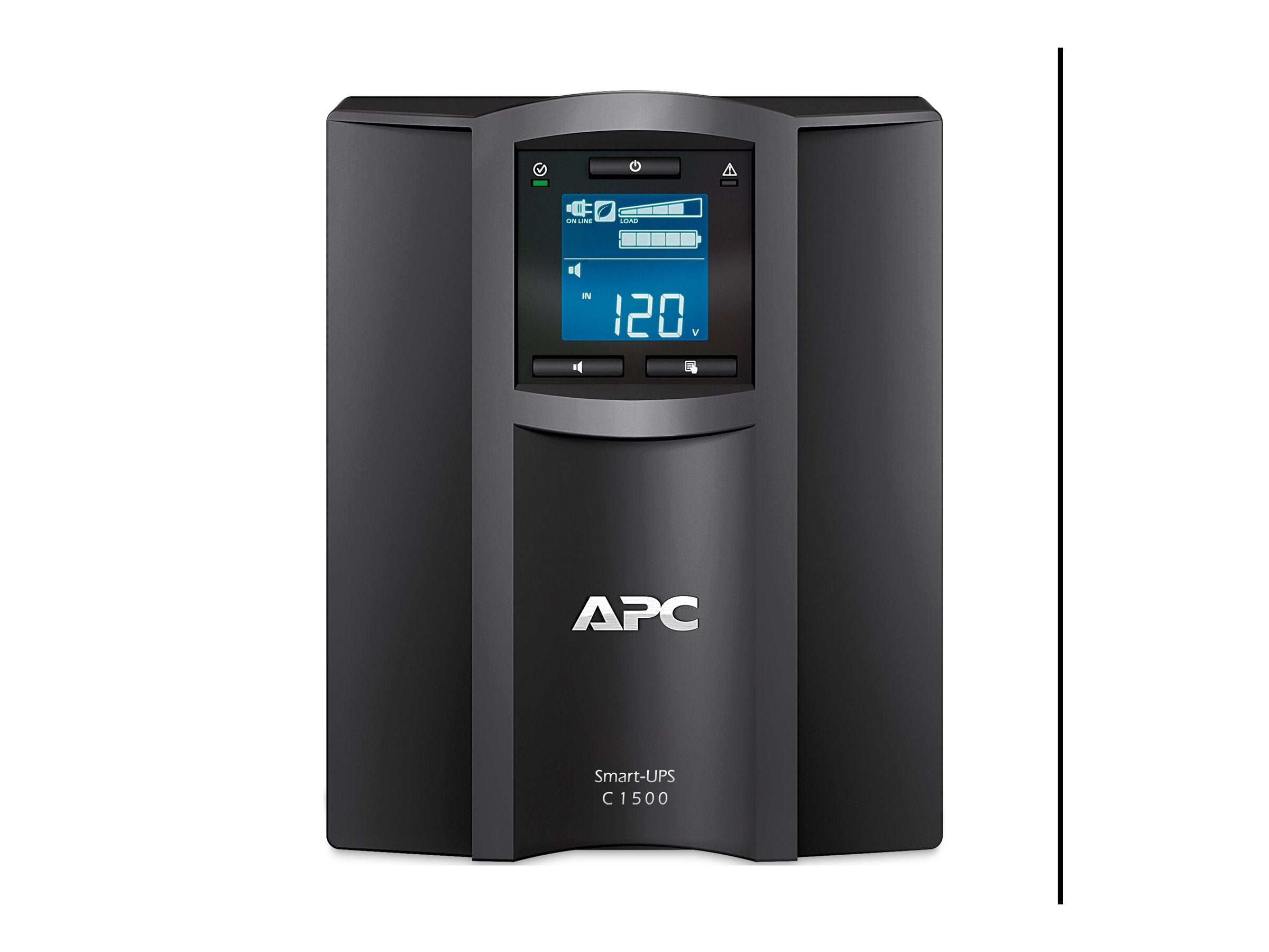 APC Smart-UPS C 1500VA LCD UPS AC 230V 900Watt 1500VA USB output connectors 8 Black with APC SmartConnect