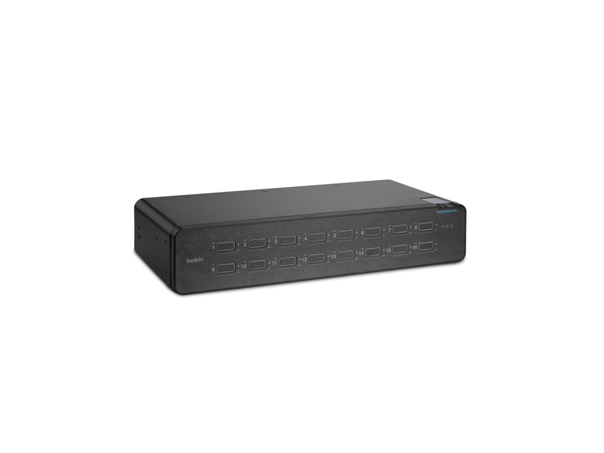 BELKIN 16-Port Single Head DP/HDMI to DP/HDMI Video Secure Desktop KVM Switch PP4.0