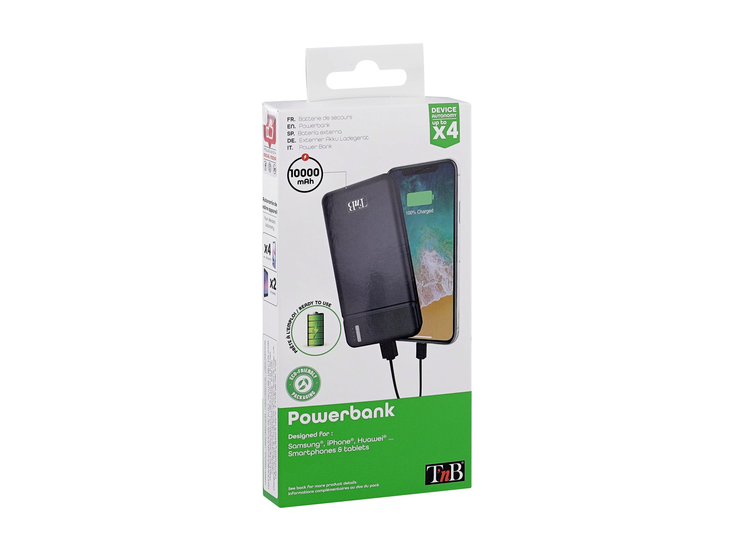 TNB 10.000mAh Powerbank