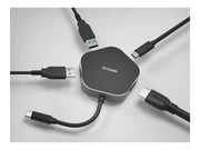 D-LINK USB-C 4-in-1 HDMI charging