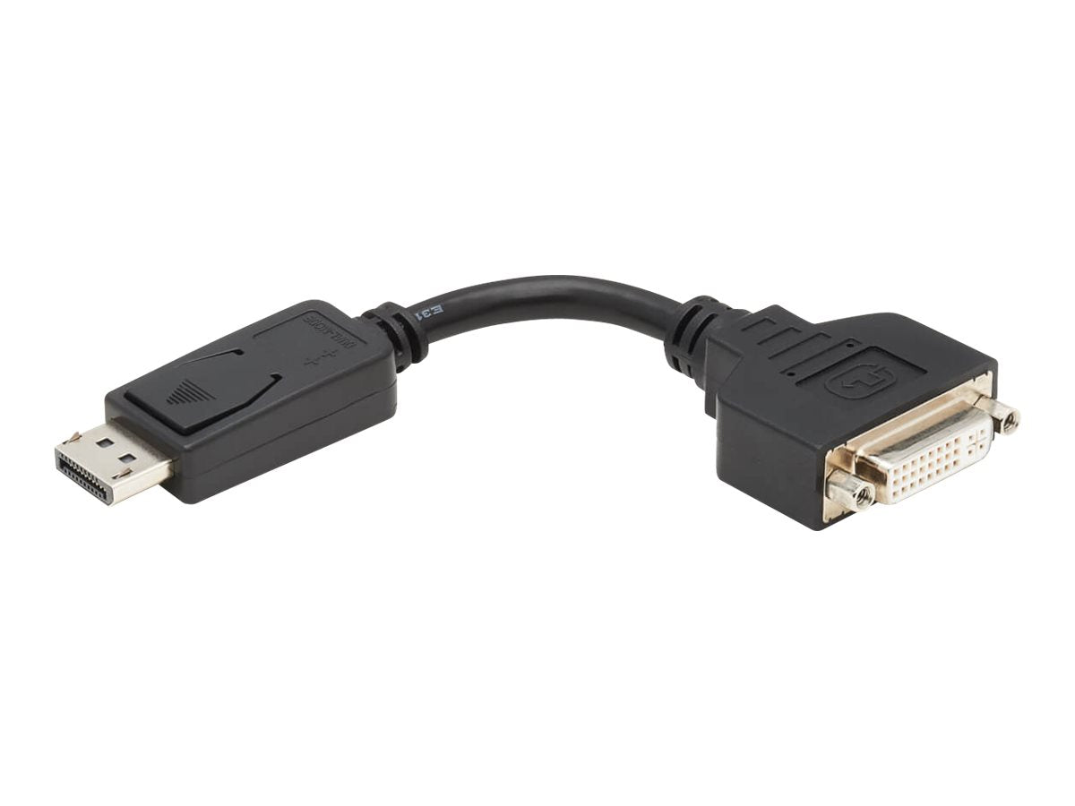 EATON TRIPPLITE DisplayPort to DVI-I Adapter Cable M/F 6 in. 15.2cm Display adapter DisplayPortM to DVI-I F 15cm molded