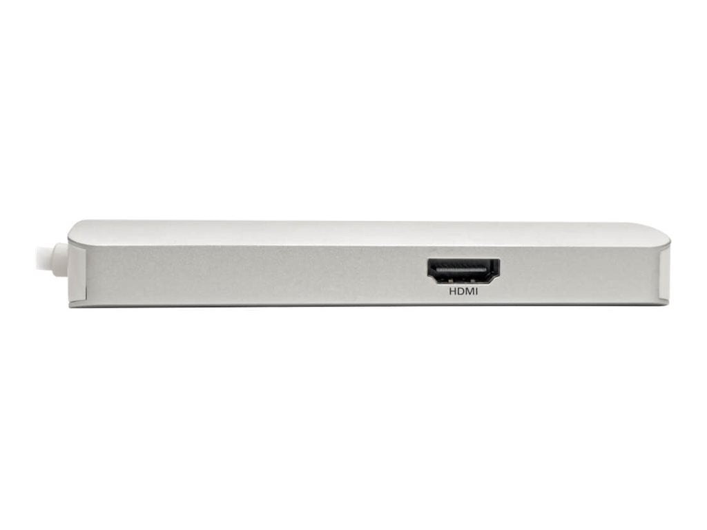 EATON TRIPPLITE USB-C Dock 4K HDMI USB 3.2 Gen 1 USB-A/C Hub GbE Memory Card 60W PD Charging
