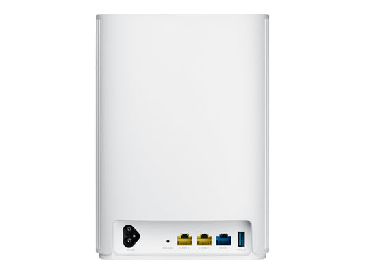 ASUS ZenWiFi AX Hybrid XP4 Mesh AX1800 Dual Band WiFi 6 with AV1300 HomePlug AV2 MIMO White 1-pack