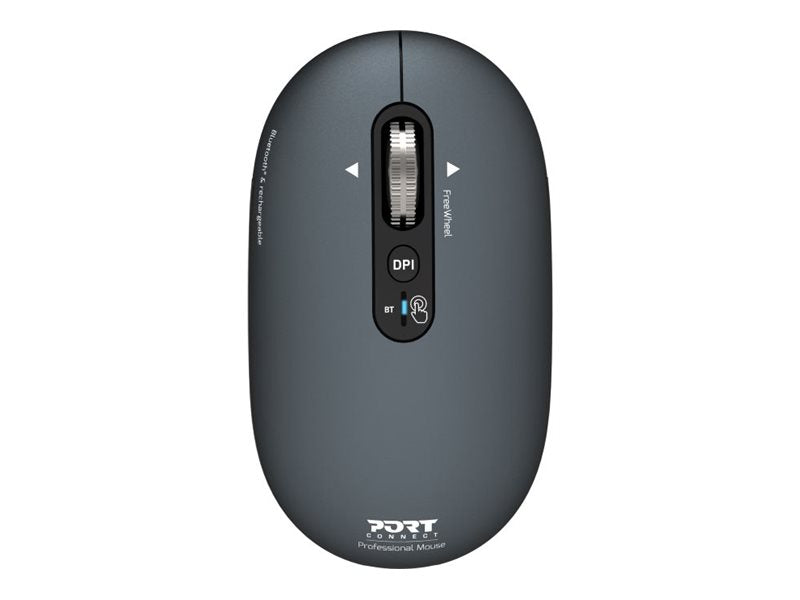 PORT DESIGNS Mouse Rechargeable Bluetooth Pure Mac - Shadow