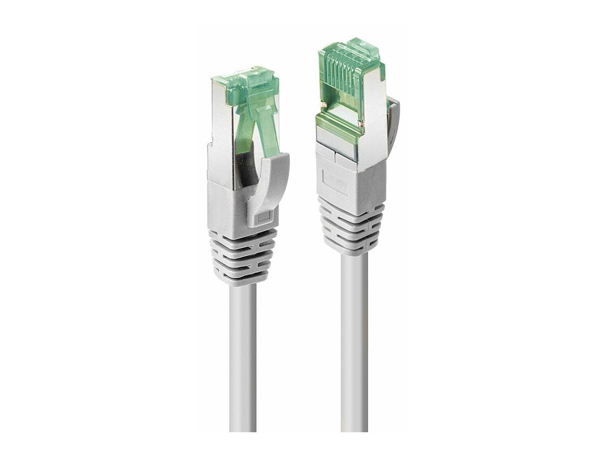 LINDY 0.3m Cat.6A S/FTP GRS TPE Network Cable Grey