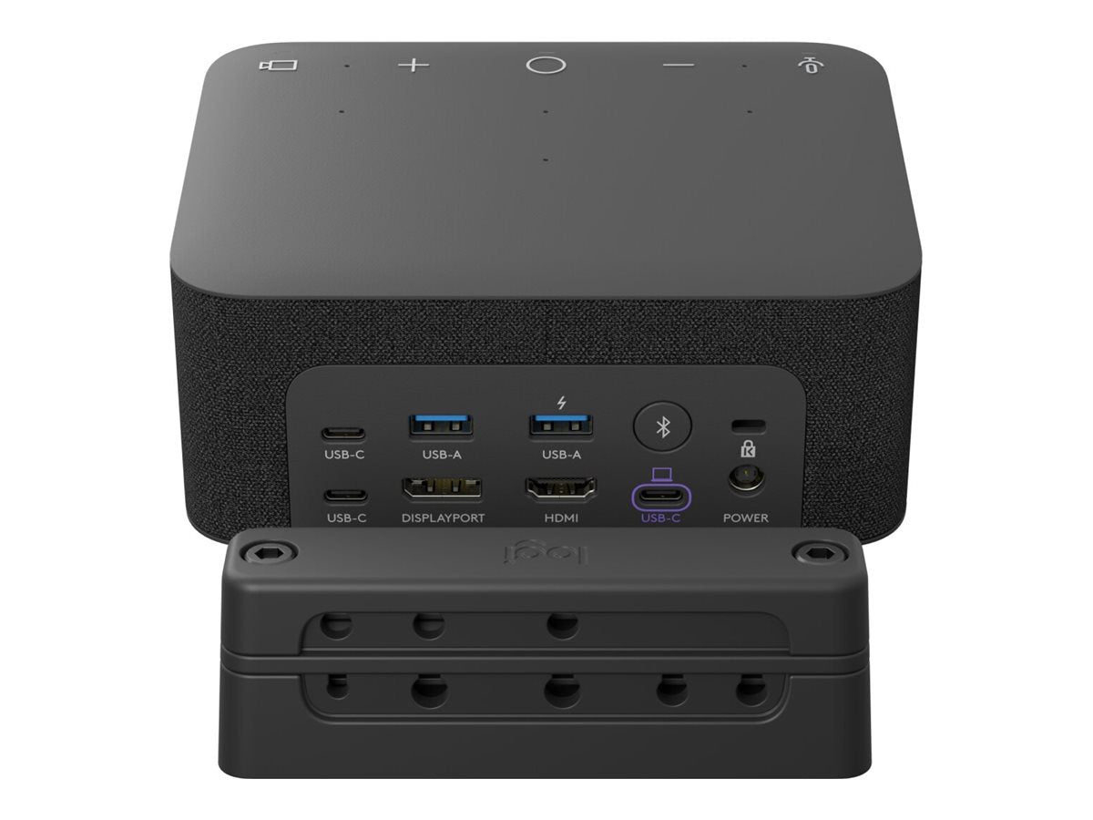 LOGITECH Dock Focus Room Kit Video conferencing kit BRIO Ultra HD Pro Webcam Dock Certified
