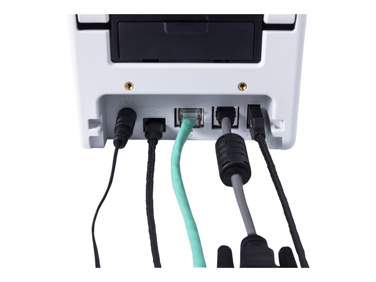 BROTHER 2p label printer USB connection 300dpi Ethernet battery possible