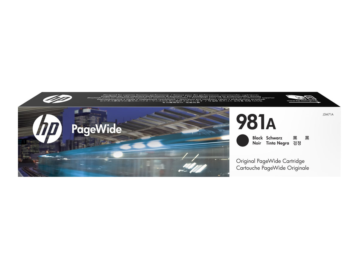 HP 981A original Black PageWide Cartridge J3M71A