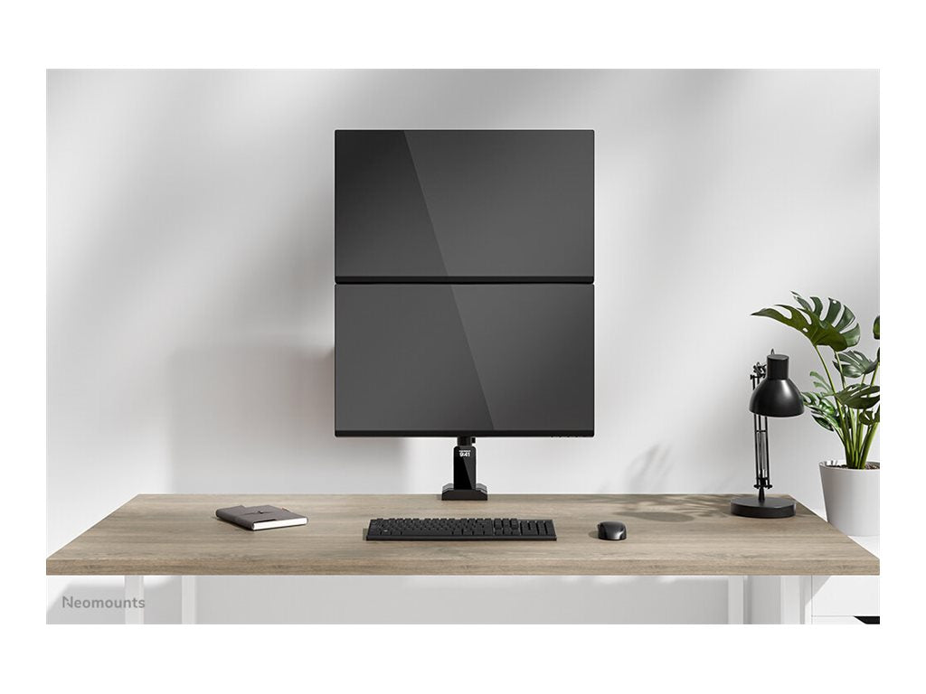 Neomounts DS60-600BL2V Dual monitor arm