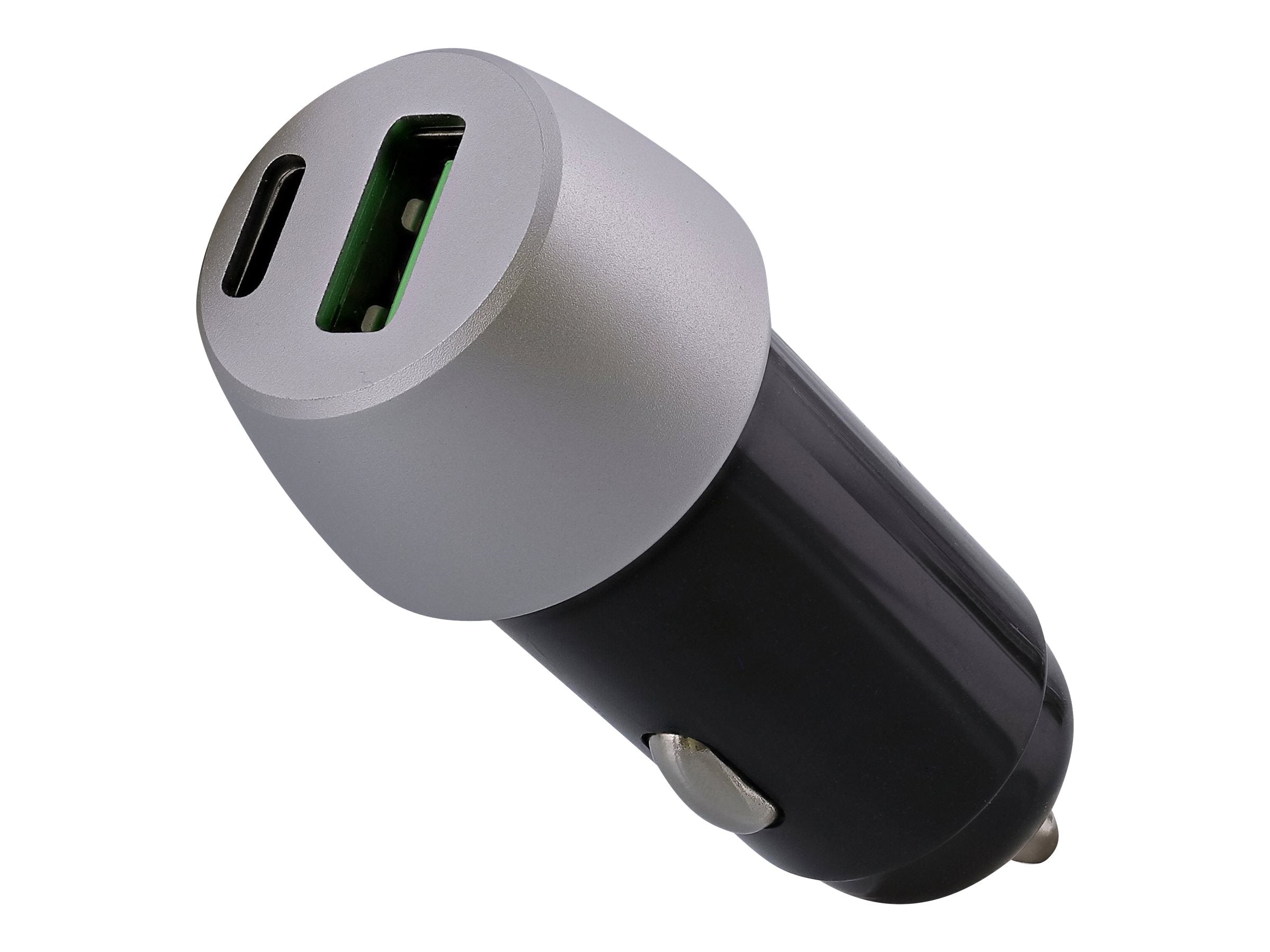 TNB Chargeur allume-cigares haute puissance 2USB 38W max - Garantie à vie - noir