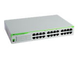 ALLIED 24 port 10/100/1000TX unmanaged switch with internal power supply EU Power Adapter