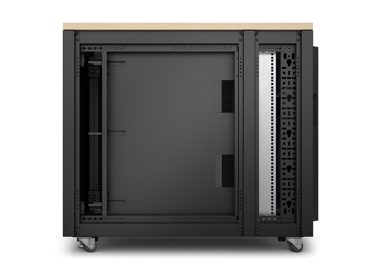 APC NetShelter Soundproof Server Rack 17U 230V 1000H x 750W x 1134D mm Maple