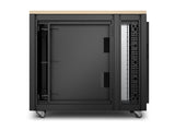 APC NetShelter Soundproof Server Rack 17U 230V 1000H x 750W x 1134D mm Maple
