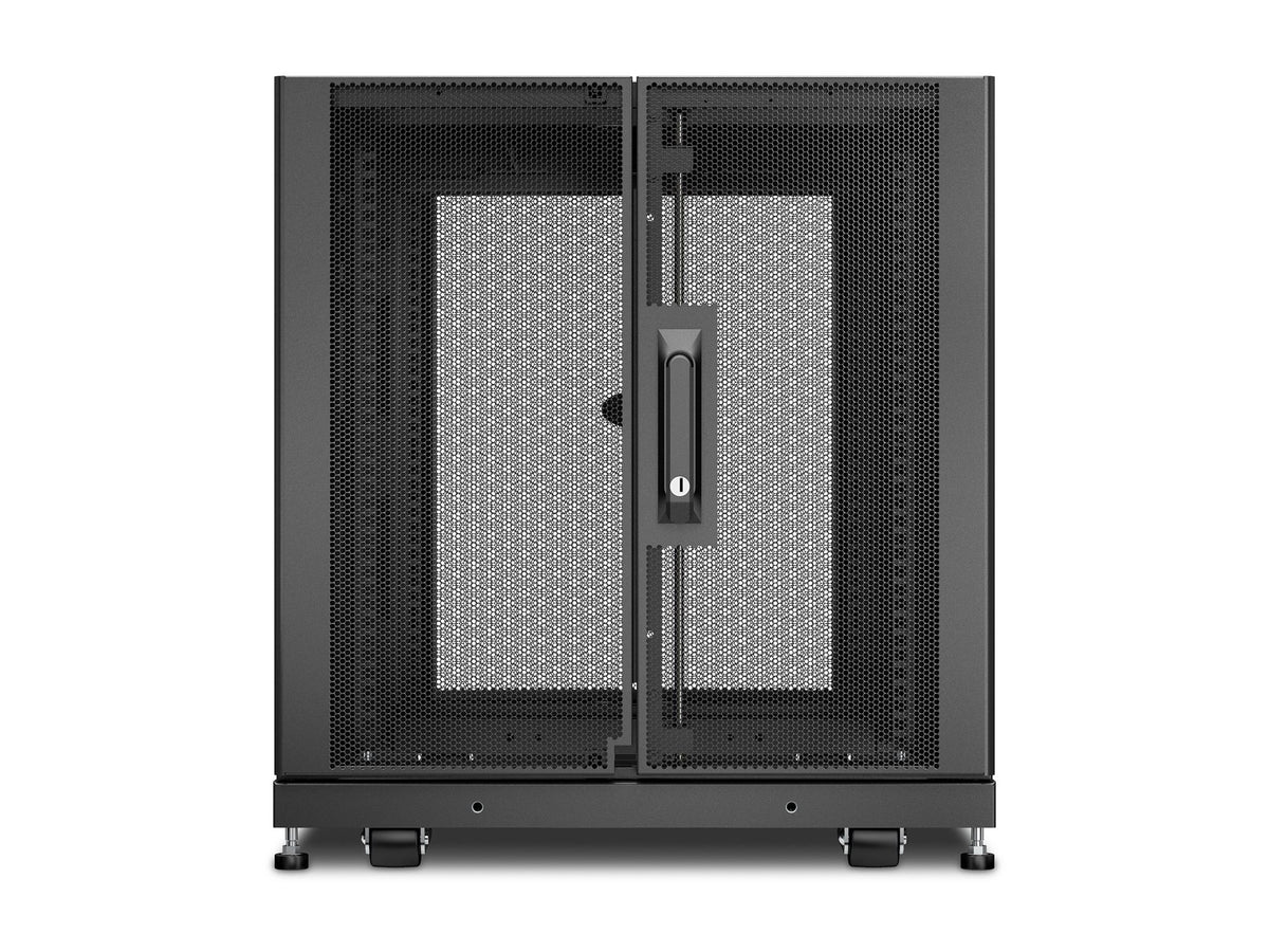 APC NetShelter SX 12U Server 600mm Wide x 1070mm Deep Enclosure with Side Panels and Keys