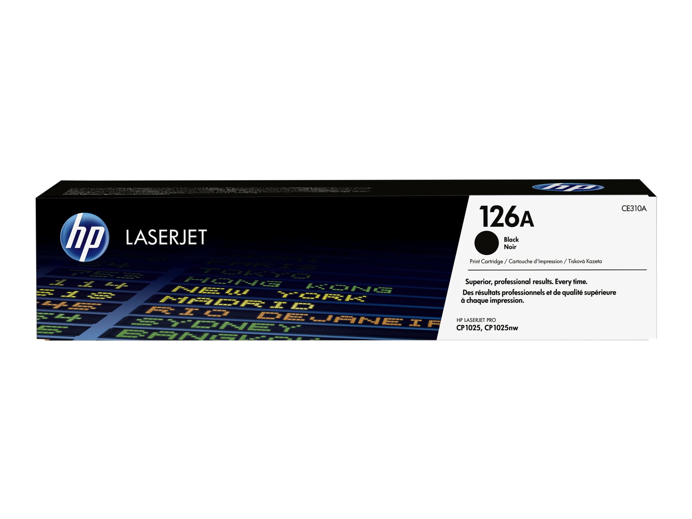 HP 126A original LaserJet Toner cartridge CE310A black standard capacity 1.200 pages 1-pack