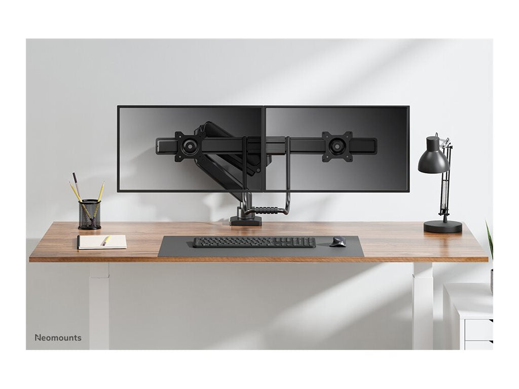 NEOMOUNTS DS75-450BL2 Support dÃ©cran Ã  fixer 17-32p - ressort Ã  gaz - Topfix - arrÃªt 180