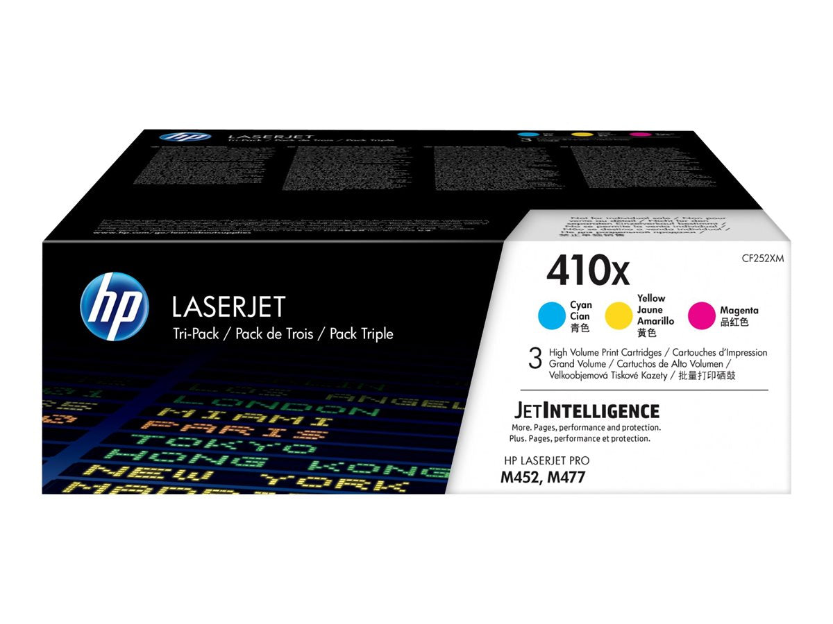 HP 410X HY Original LaserJet 3pk CMY