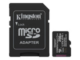 KINGSTON Canvas Select Plus Carte mémoire microSDXC 256Go Gen3 150MB/s A1 Adaptateur SD Inclus