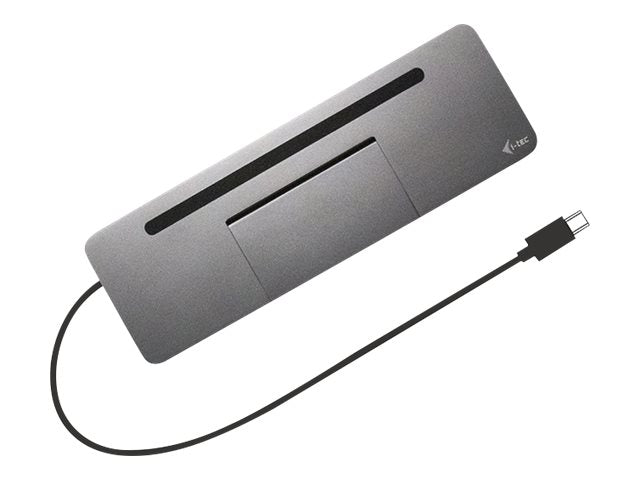 I-TEC USB-C Metal 4K 3xDisplay DS 1xHDMI 1xVGA 1xDP 1xSD+1xmicroSD Cardreader 1xGLAN 1x3.5mm Audio 2xUSB 3.0 2xUSB 2.0 1xUSB-C PD