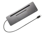 I-TEC USB-C Metal 4K 3xDisplay DS 1xHDMI 1xVGA 1xDP 1xSD+1xmicroSD Cardreader 1xGLAN 1x3.5mm Audio 2xUSB 3.0 2xUSB 2.0 1xUSB-C PD