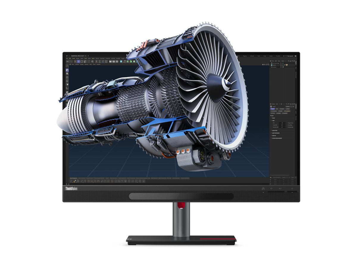 LENOVO ThinkVision 27 3D LED Écran 27p 3840x2160 4K 60Hz IPS 310cd/m2 1200:1 HDR10 4ms HDMI DisplayPort USB-C speakers