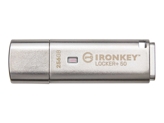 KINGSTON 256Go IronKey Locker Plus 50 AES Encryption USBtoCloud