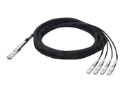ALLIED Quad SFP+ QSFP+ to 4x SFP+ Direct attach cable Twinax 3m 0 to 70C