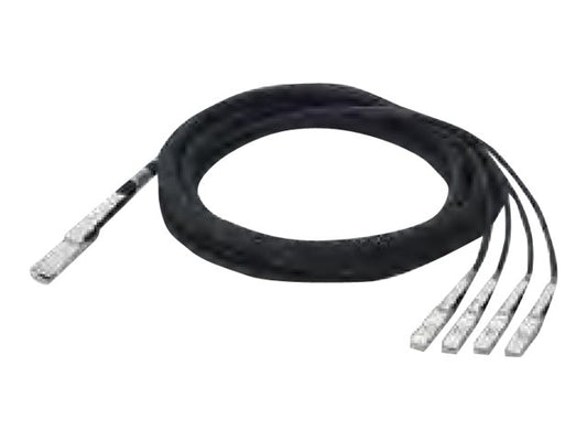 ALLIED Quad SFP+ QSFP+ to 4x SFP+ Direct attach cable Twinax 5m 0 to 70C