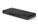 LINDY KVM Switch HDMI 18G USB 2.0 & Audio 4 Port