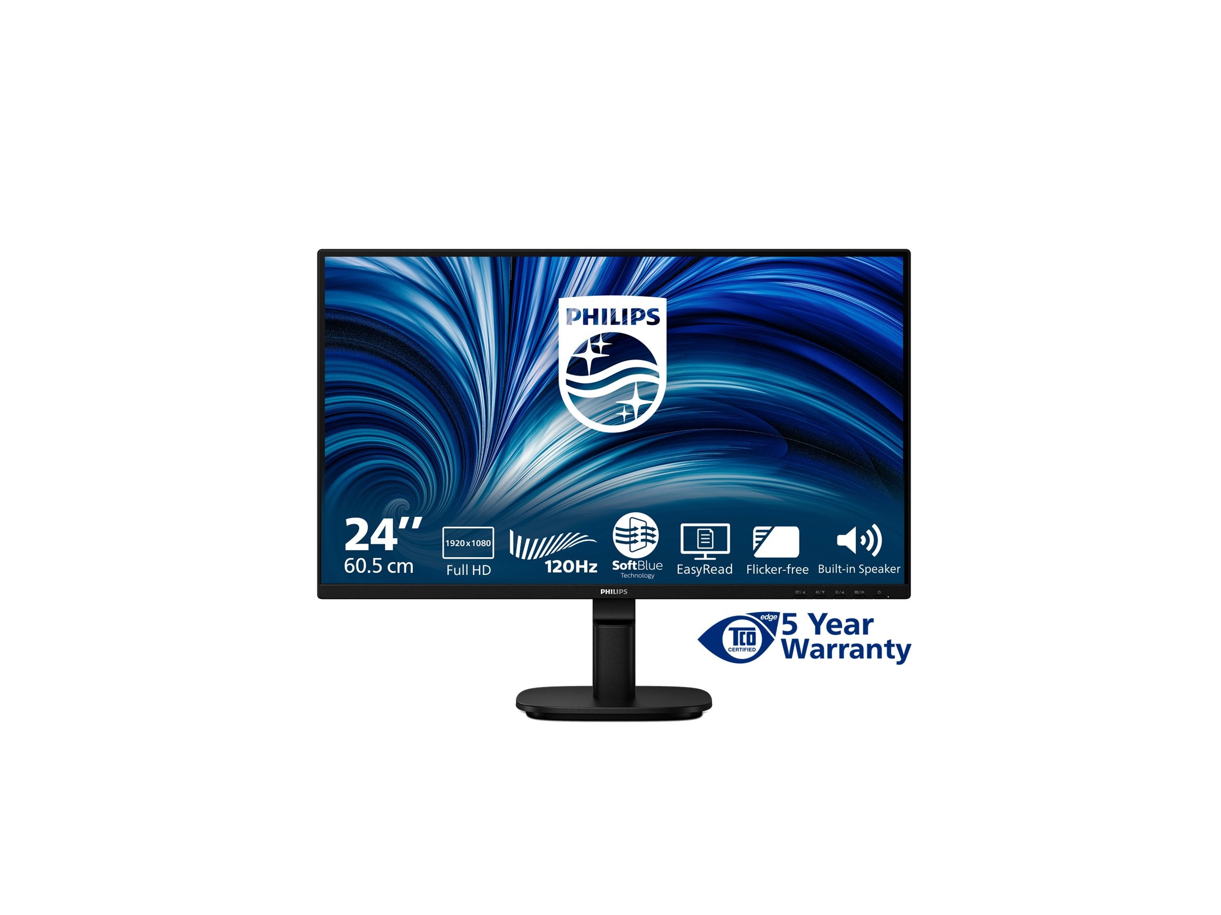 PHILIPS 24B2N2200/00 23.8p FHD 16:9 IPS 120Hz D-SUB HDMI 1.4 DP 1.2