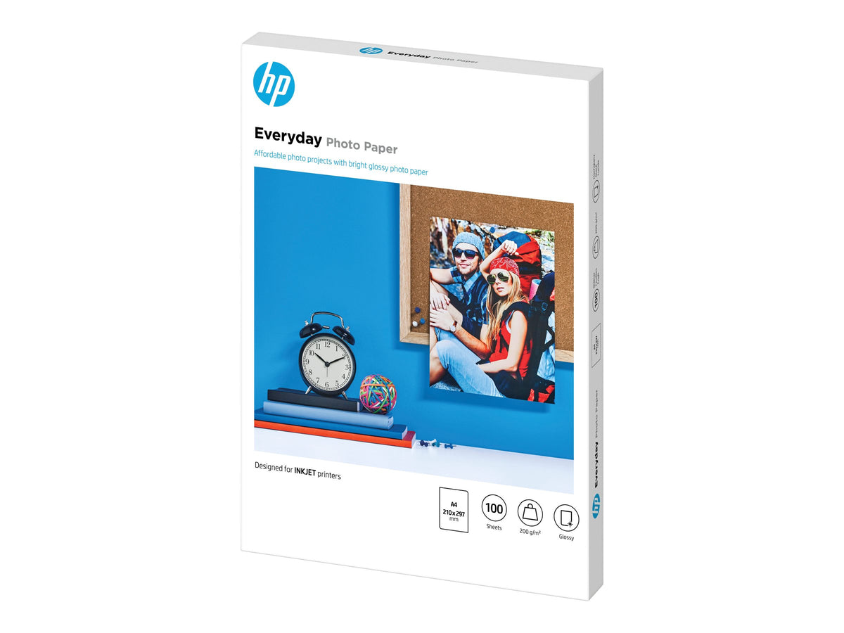 HP original Q2510A Semi-glossy photo paper Ink cartridge 200g/m2 A4 100 sheets 1-pack