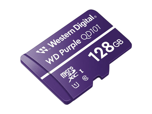 WD Purple 128Go Surveillance microSD XC Class - 10 UHS 1