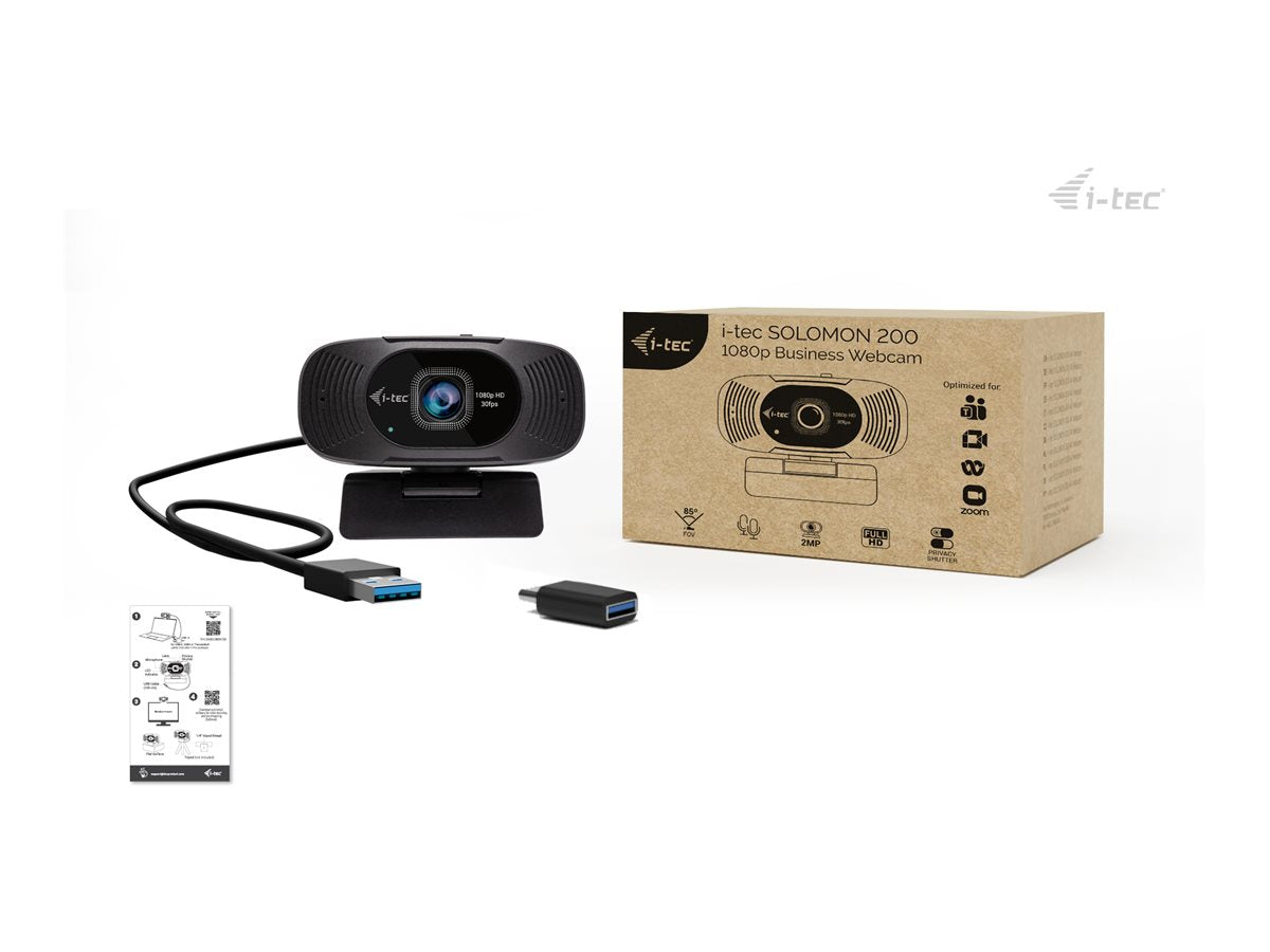 I-TEC SOLOMON 200 1080p Business Webcam