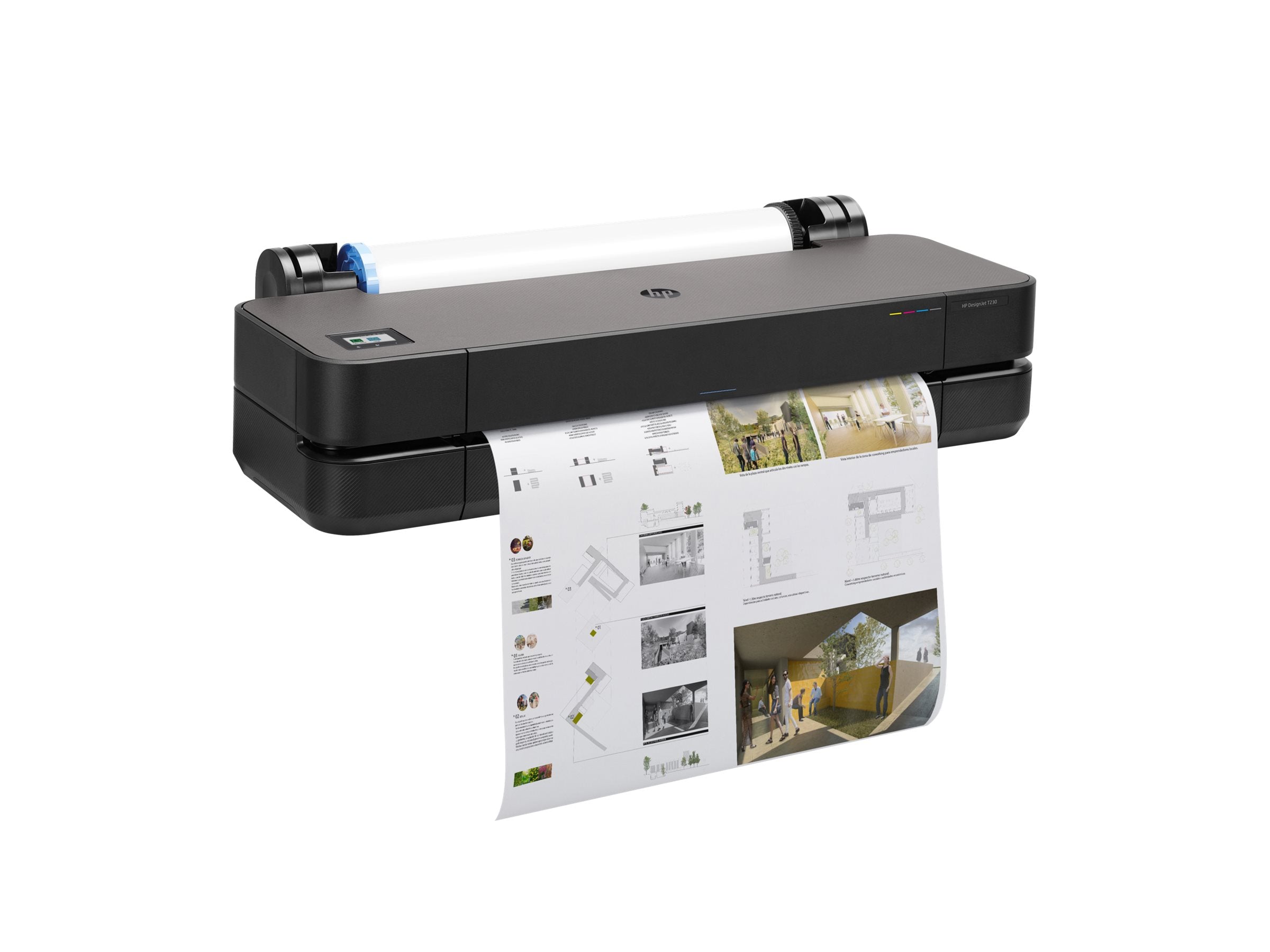 HP DesignJet T230 24p LFP 2025 Colour Ink-Jet A1 ANSI D 2400x1200dpi 0.58 min/page USB LAN Wi-Fi