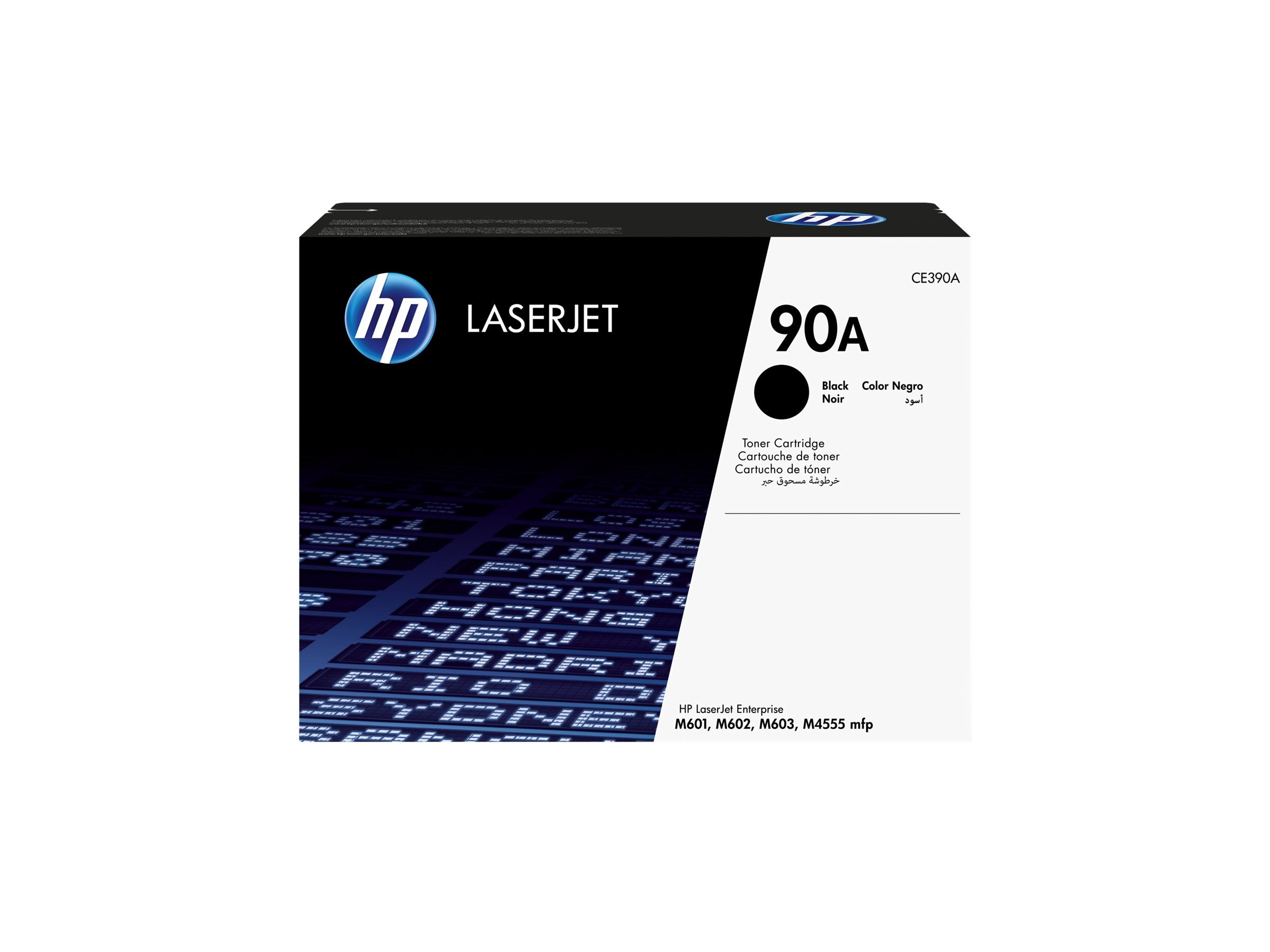 HP 90A original Toner cartridge CE390A black standard capacity 10.000 pages 1-pack Smart printing Technology