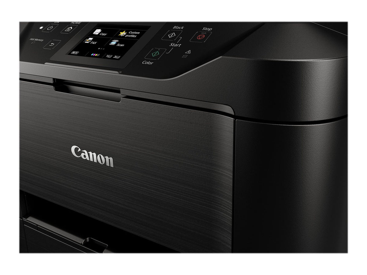 CANON MAXIFY MB5450 MFP colour ink-jet A4 210x297mm A4 22ppm copy 24 ipm print 500 sheets USB 2.0 LAN Wi-Fi USB host