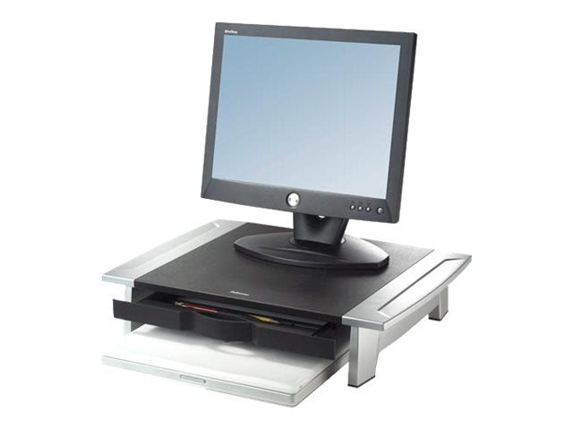 FELLOWES MONITOR RISER STAND FOR MONITOR BLACK SILVER
