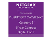 NETGEAR Pack ProSUPPORT 5 ans OnCall 24/7 CatÃ©gorie 3