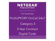NETGEAR Pack ProSUPPORT 5 ans OnCall 24/7 Catégorie 3