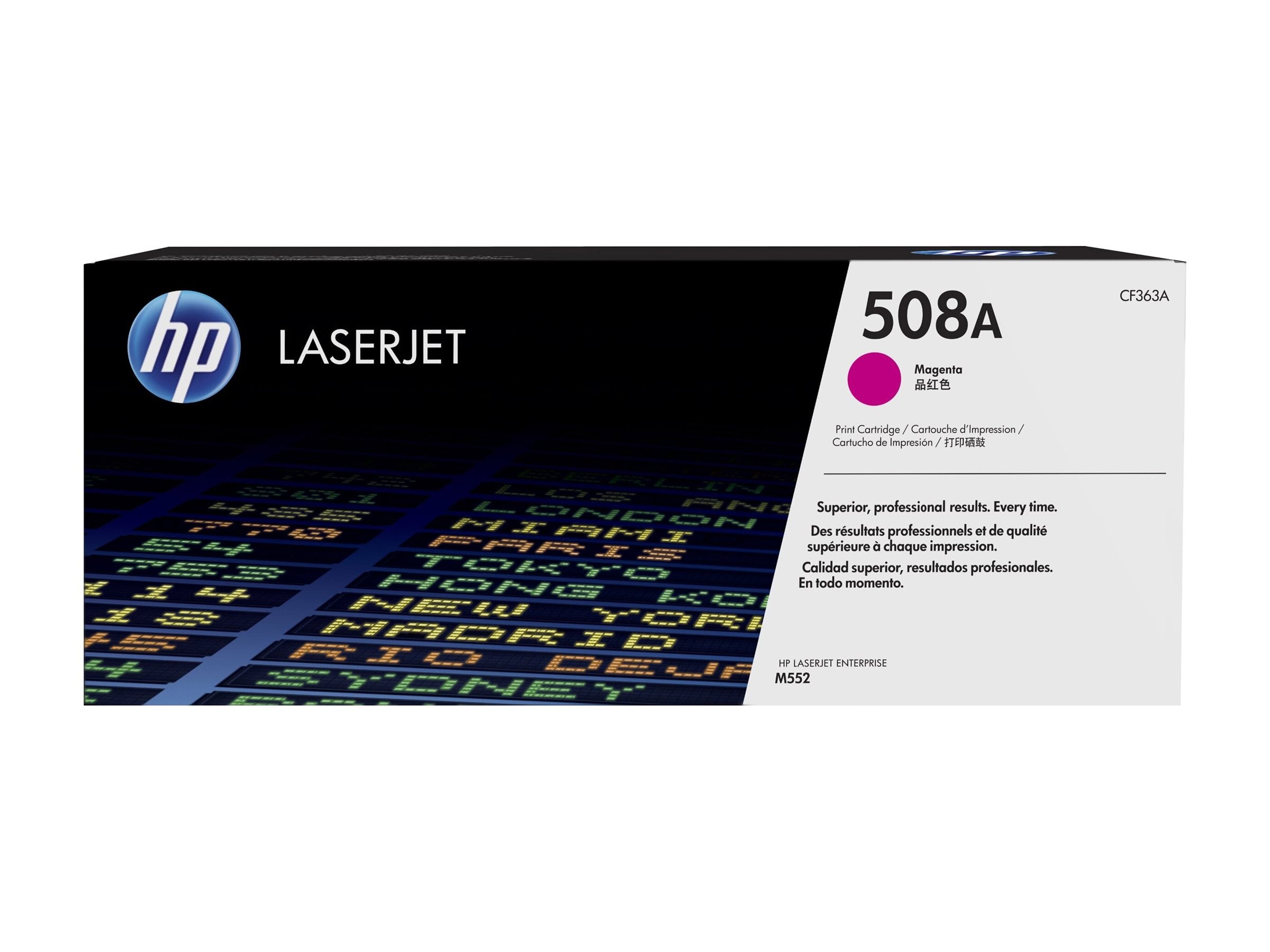 HP 508A original Toner cartridge CF363A magenta 5.000 pages standard capacity