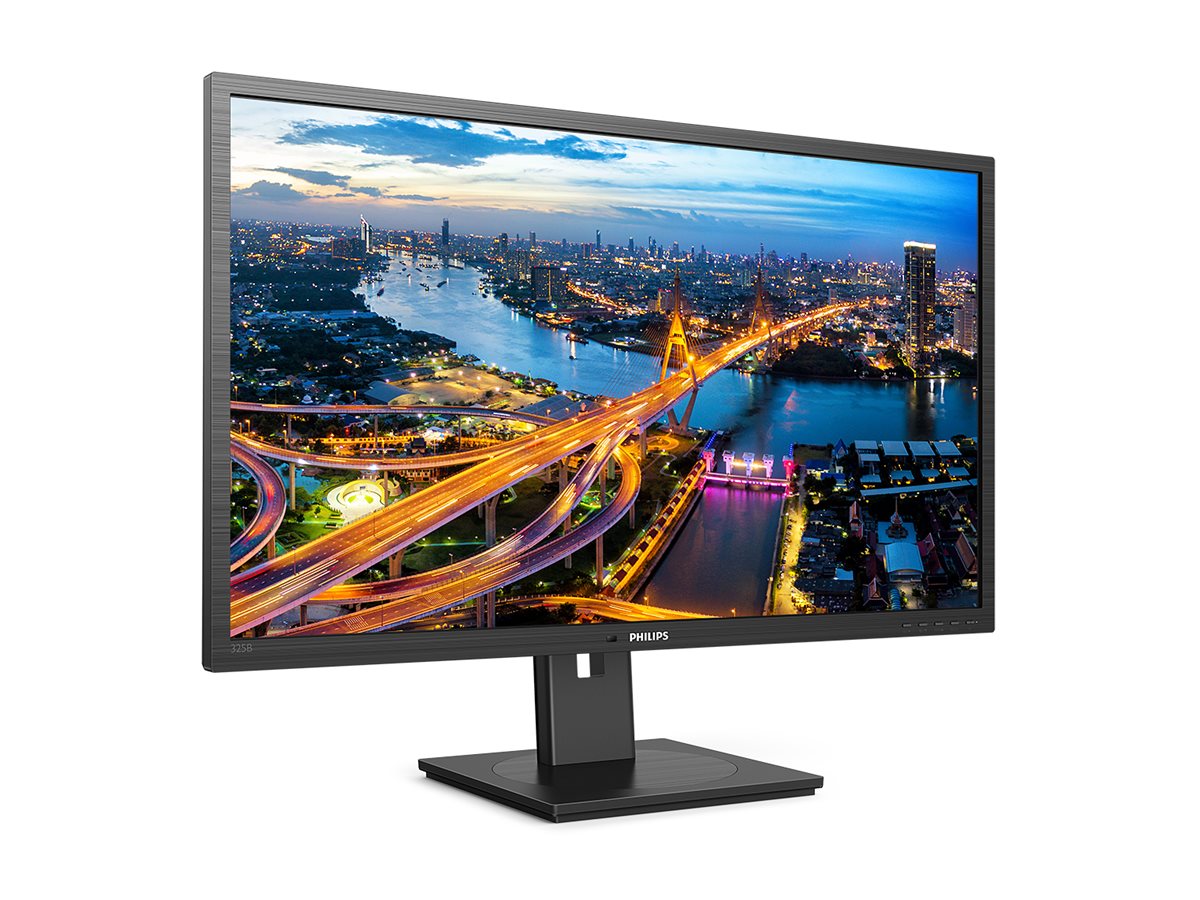 PHILIPS 325B1L/00 31.5p IPS Flat 2560x1440 16:9 1200:1 250cd/m2 4ms H/A 180 75Hz USB HUB SPEAKERS POWER/LIGHT SENSOR DP 2xHDMI